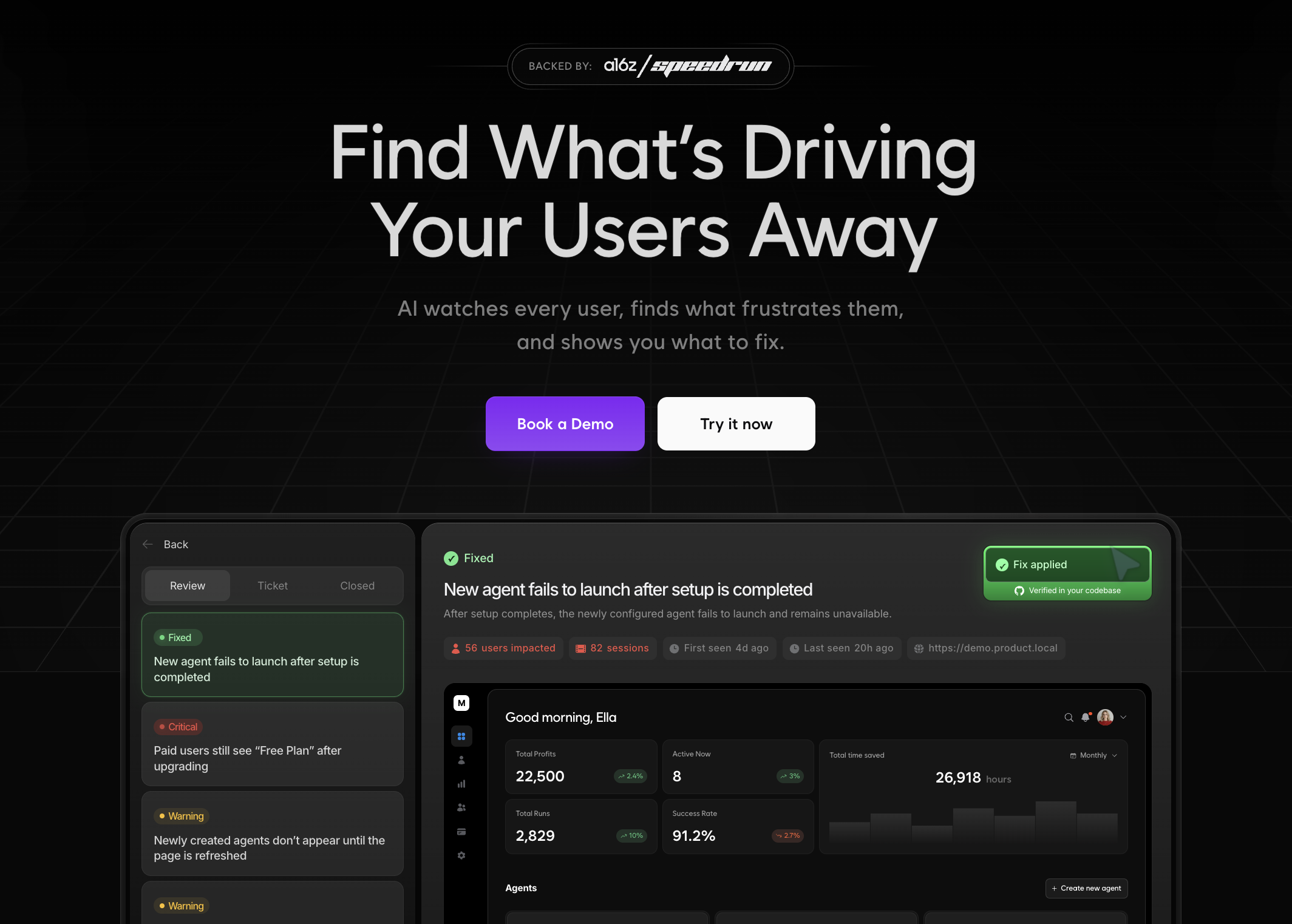 Elu Script ELU — Your product, evolving from real usage.